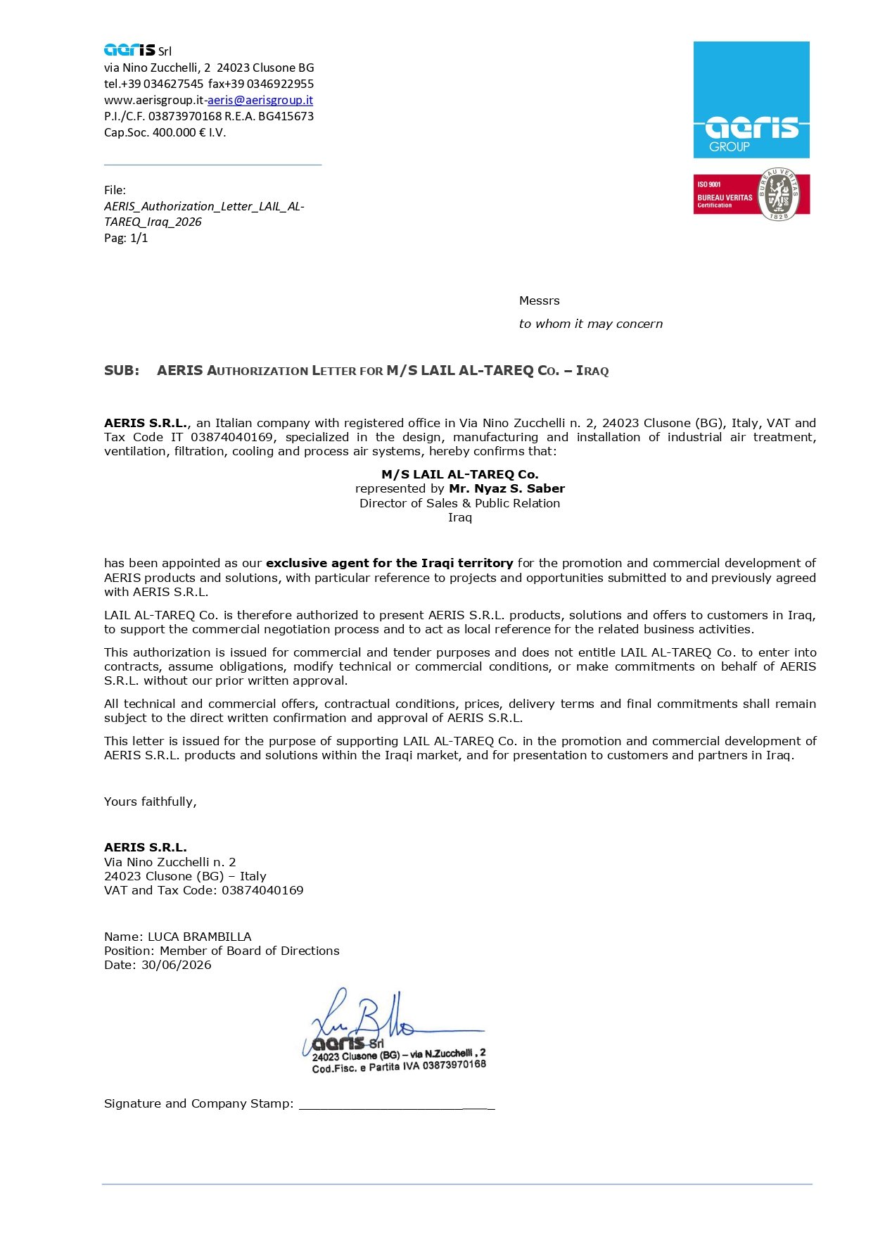 AERIS Italian Group